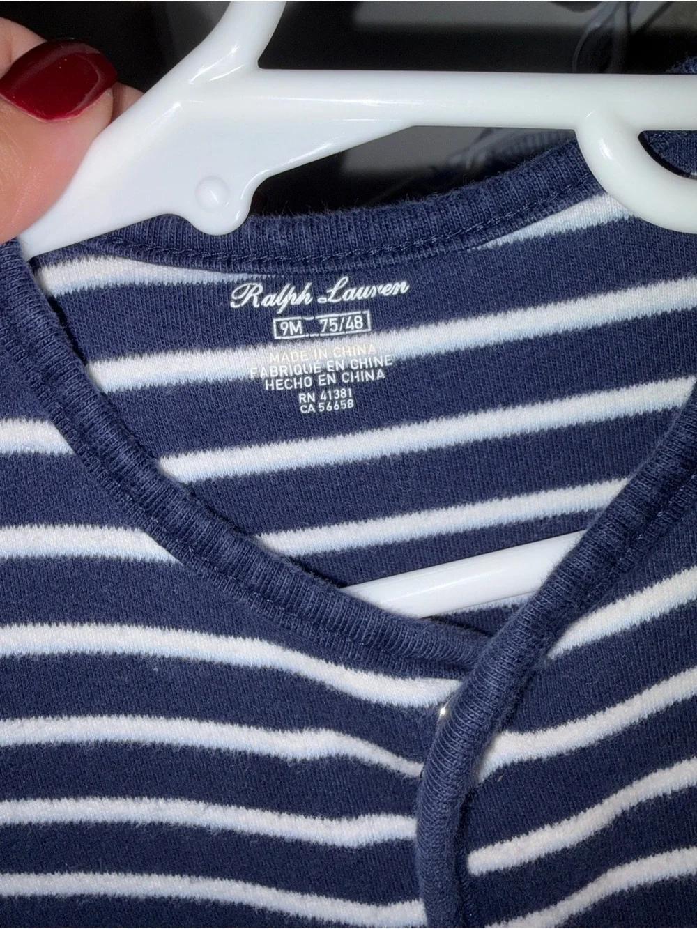 Polo Ralph Lauren Short Baby Romper bundle size 9 months